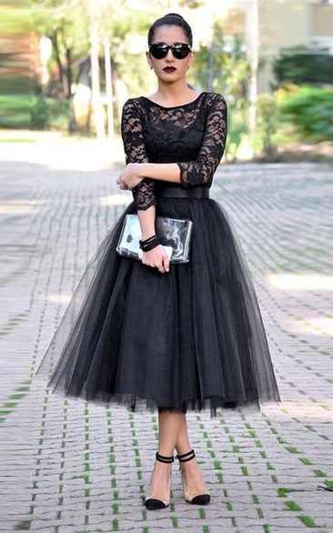 white christmas dresses Long Sleeve Beaded Cocktail Graduation Dress main image 1